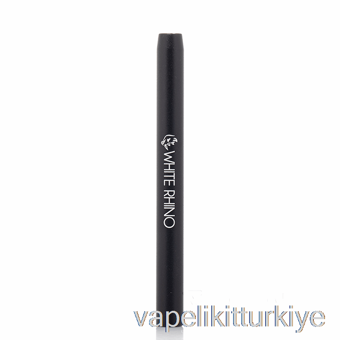 Vape Elektronik Sigara Beyaz Gergedan Metal Yarasa çeşnilik Borusu Siyah